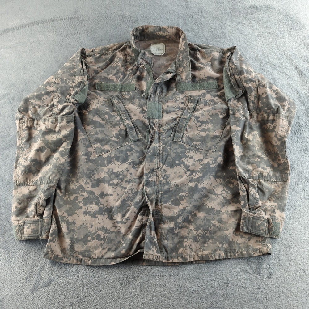 US Army Jacket Mens Large Reguular UCP Digital Camo ACU Combat Field Shirt